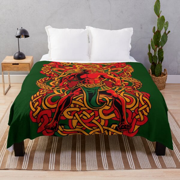 Item preview, The Dagda. Great Celtic Pagan God of Ireland Abstract designed and sold by CELTIC-DESIGNS.