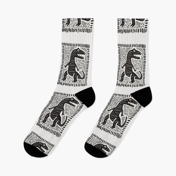 Item preview, Jurassic Linoprint designed and sold by Retro Type.
