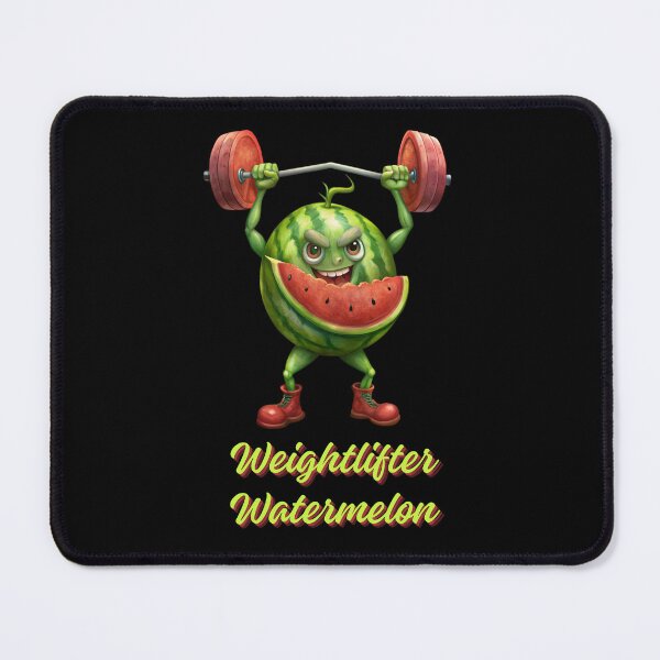 Item preview, Weightlifter Watermelon - Strong Watermelon Bodybuilder Is Lifting Weights designed and sold by ExploreTheStore.