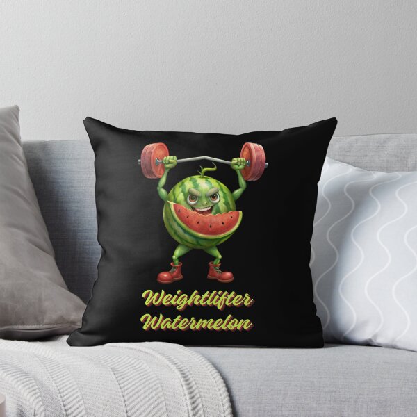 Item preview, Weightlifter Watermelon - Strong Watermelon Bodybuilder Is Lifting Weights designed and sold by ExploreTheStore.