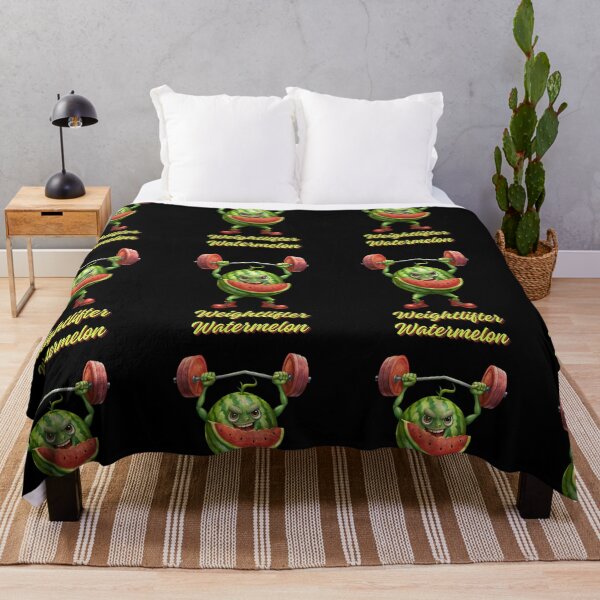 Item preview, Weightlifter Watermelon - Strong Watermelon Bodybuilder Is Lifting Weights designed and sold by ExploreTheStore.