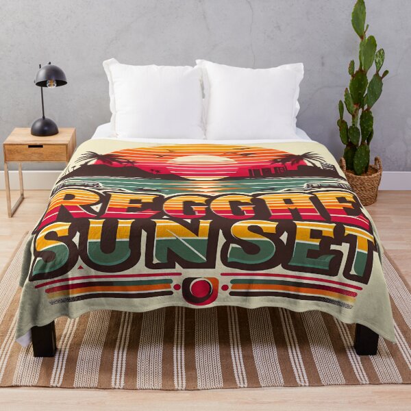 Item preview, Reggae Sunset, typography, retro designed and sold by maxmaj.