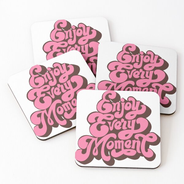 Item preview, "Enjoy Every Moment": Embracing Positivity and Mindfulness designed and sold by andry01.