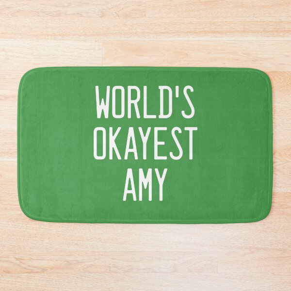 Item preview, World's Okayest Amy designed and sold by TimespunThreads.