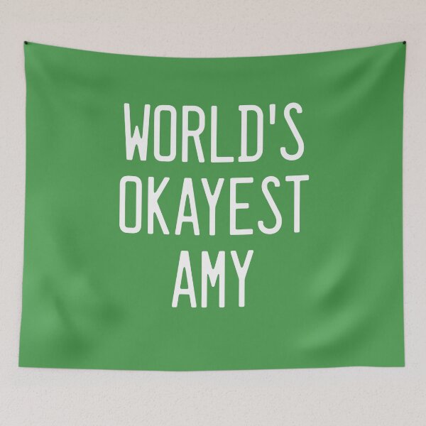 Item preview, World's Okayest Amy designed and sold by TimespunThreads.