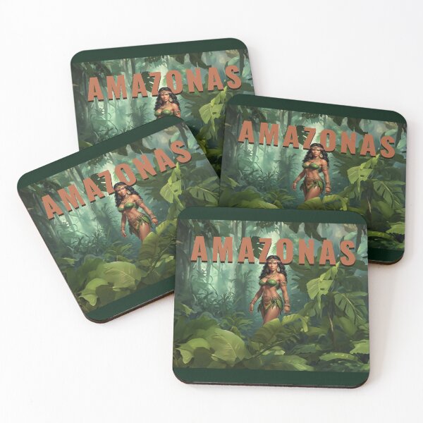 Item preview, AMAZONAS JUNGLE WOMAN NATURE DESIGN designed and sold by La Loca.