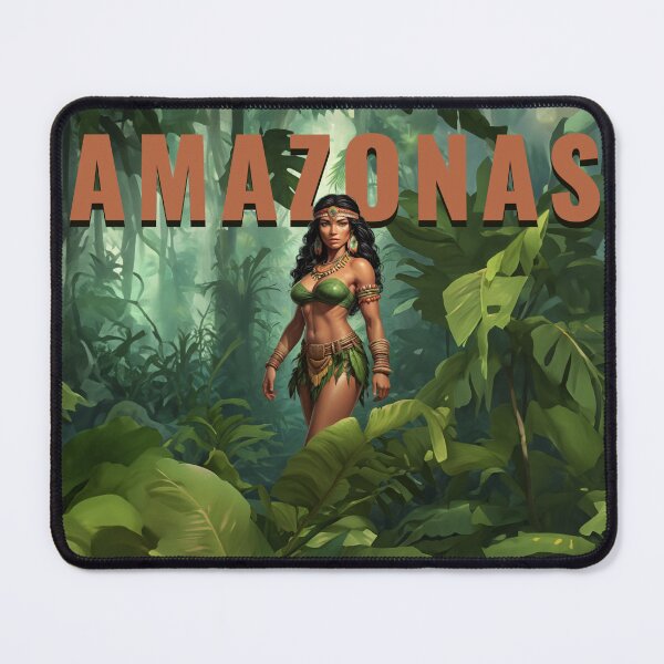 Item preview, AMAZONAS JUNGLE WOMAN NATURE DESIGN designed and sold by La Loca.