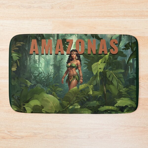 Item preview, AMAZONAS JUNGLE WOMAN NATURE DESIGN designed and sold by La Loca.