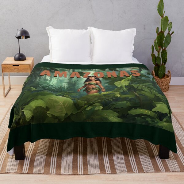 Item preview, AMAZONAS JUNGLE WOMAN NATURE DESIGN designed and sold by La Loca.