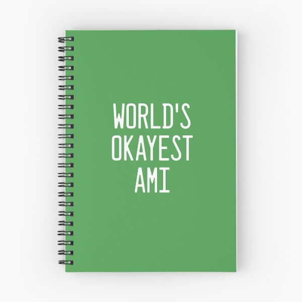 Item preview, World's Okayest Ami designed and sold by TimespunThreads.
