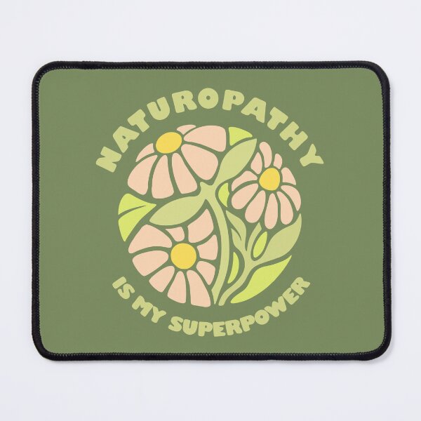 Item preview, Naturopathy is my superpower retro hippie style designed and sold by interico88.