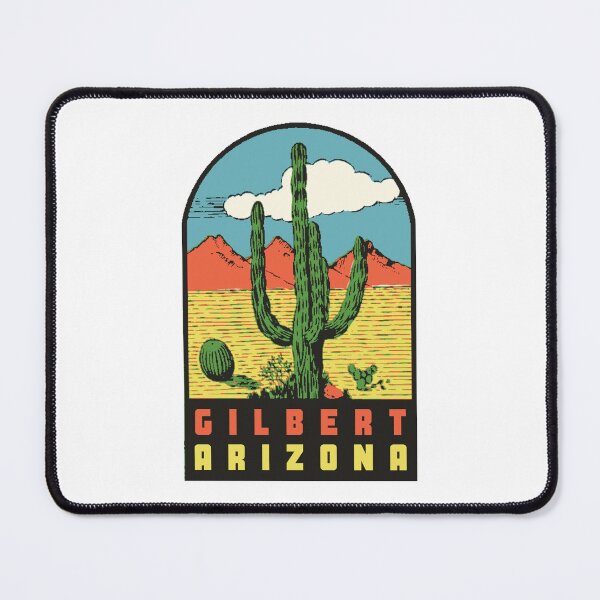 Item preview, Gilbert Arizona Vintage Style Decal designed and sold by Decal Mania.