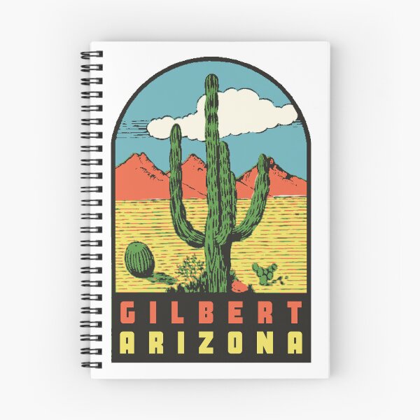 Item preview, Gilbert Arizona Vintage Style Decal designed and sold by Decal Mania.