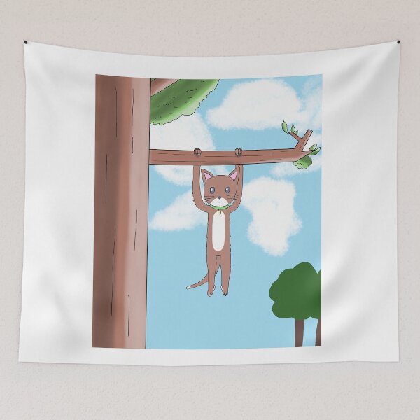 Item preview, Hanging Cat designed and sold by ZingyRing.