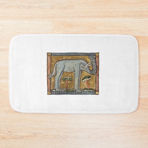 Item preview, Elephant Illustration Der Naturen Bloeme Manuscript 14th Century designed and sold by rosaliemillen.