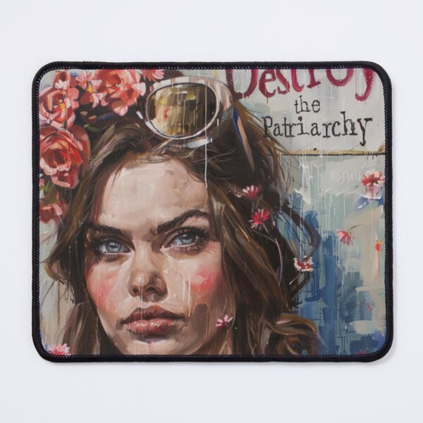 Item preview, Destroying Patriarchy designed and sold by BlueDoeArt.