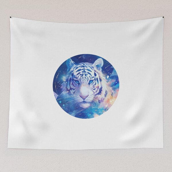 Item preview, Aesthetic White Tiger  designed and sold by SMARTKIT  DESIGNAGENCY.