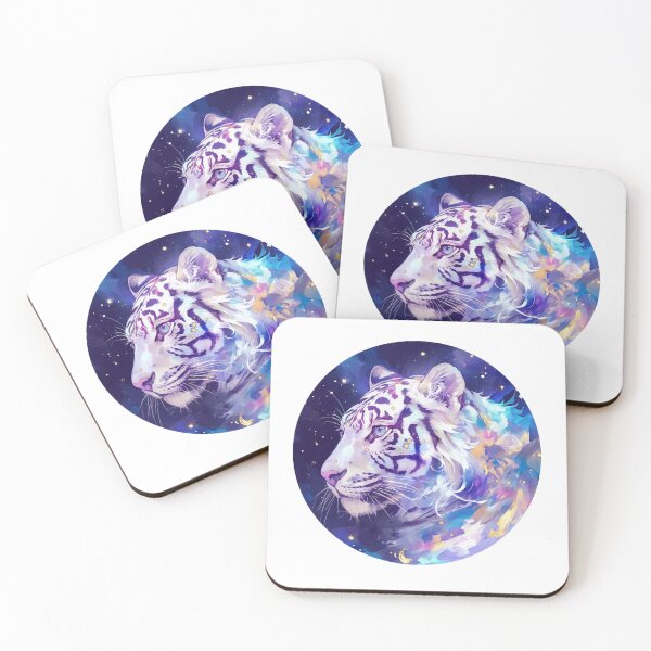 Item preview, Aesthetic White Tiger  designed and sold by SMARTKIT  DESIGNAGENCY.