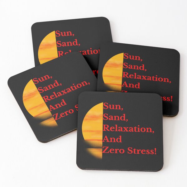 Item preview, Sun, sand, relaxation, and zero stress! designed and sold by Iszwan1980.