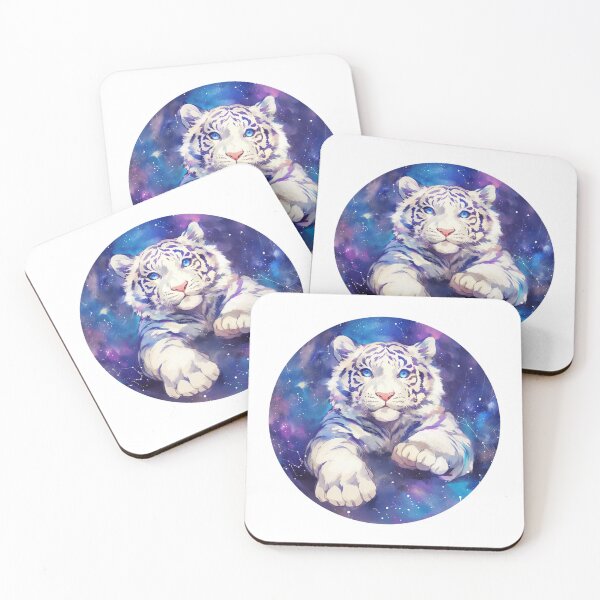 Item preview, Aesthetic White Tiger  designed and sold by SMARTKIT  DESIGNAGENCY.