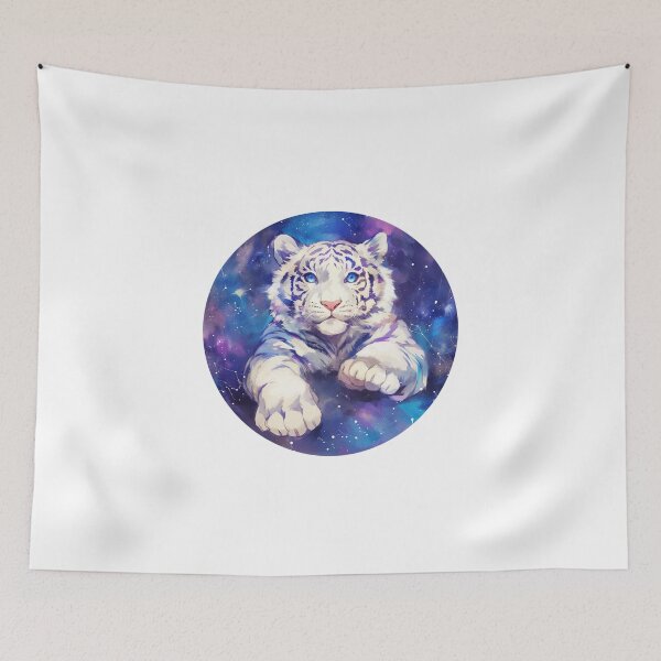 Item preview, Aesthetic White Tiger  designed and sold by SMARTKIT  DESIGNAGENCY.