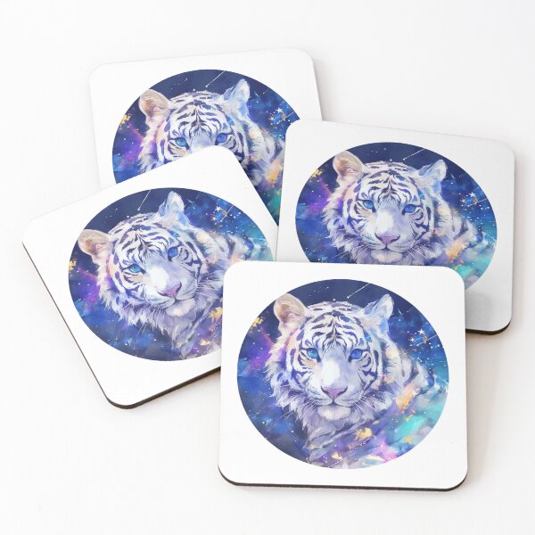 Item preview, Aesthetic White Tiger  designed and sold by SMARTKIT  DESIGNAGENCY.