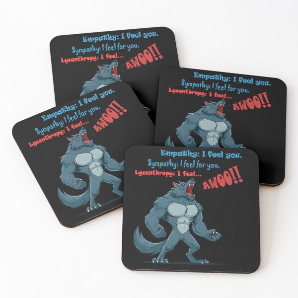 Item preview, Lycanthropy: I feel AWOO Werewolf T-Shirt designed and sold by R4pt0r007.