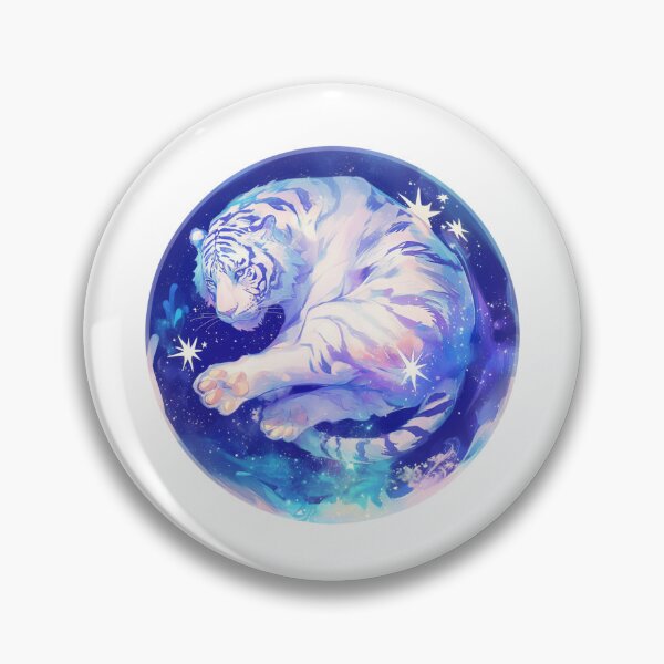 Item preview, Aesthetic White Tiger  designed and sold by SMARTKIT  DESIGNAGENCY.