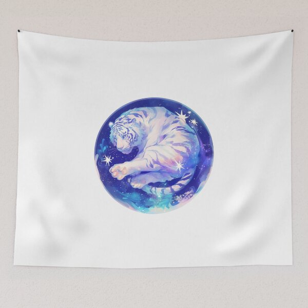 Item preview, Aesthetic White Tiger  designed and sold by SMARTKIT  DESIGNAGENCY.