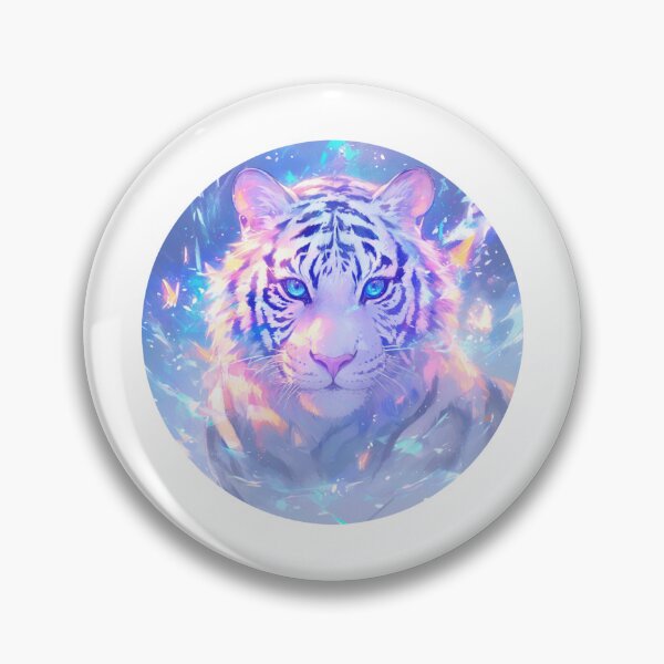 Item preview, Aesthetic White Tiger  designed and sold by SMARTKIT  DESIGNAGENCY.