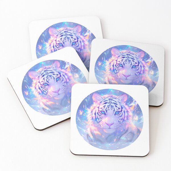 Item preview, Aesthetic White Tiger  designed and sold by SMARTKIT  DESIGNAGENCY.