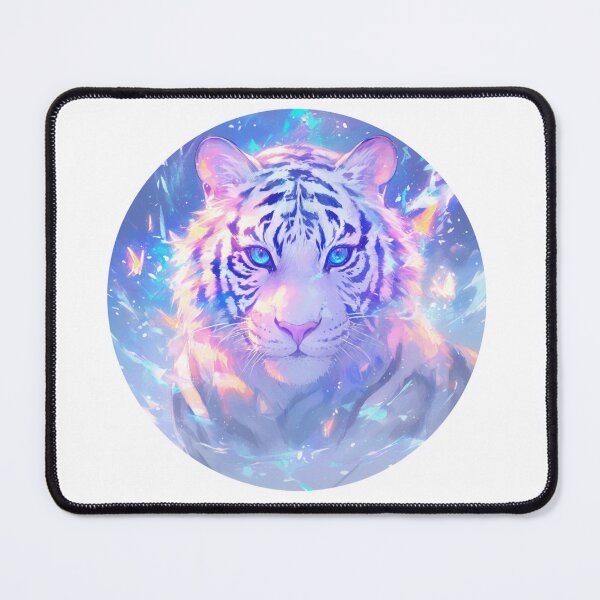 Item preview, Aesthetic White Tiger designed and sold by SMARTKIT DESIGNAGENCY.