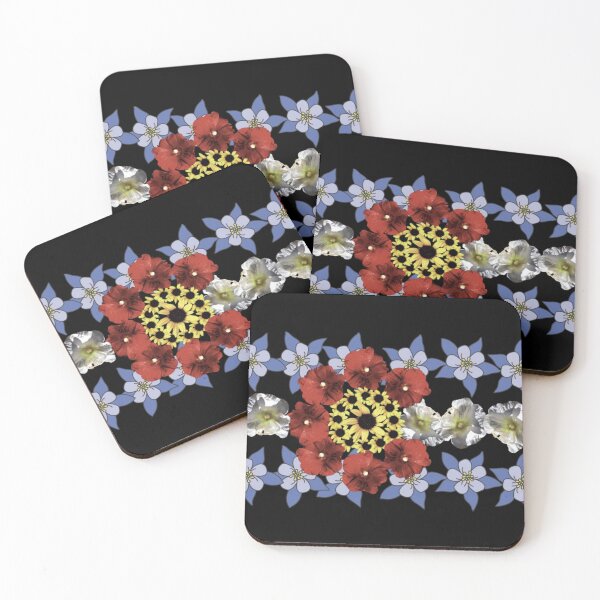 Item preview, Floral Colorado Flag designed and sold by ColordCreations.