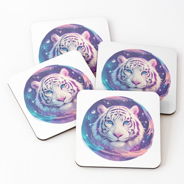 Item preview, Aesthetic White Tiger  designed and sold by SMARTKIT  DESIGNAGENCY.