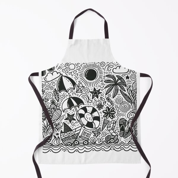 Item preview, Customizable Vacation Doodle Art for Unique Redbubble Merchandise designed and sold by MiszungART.