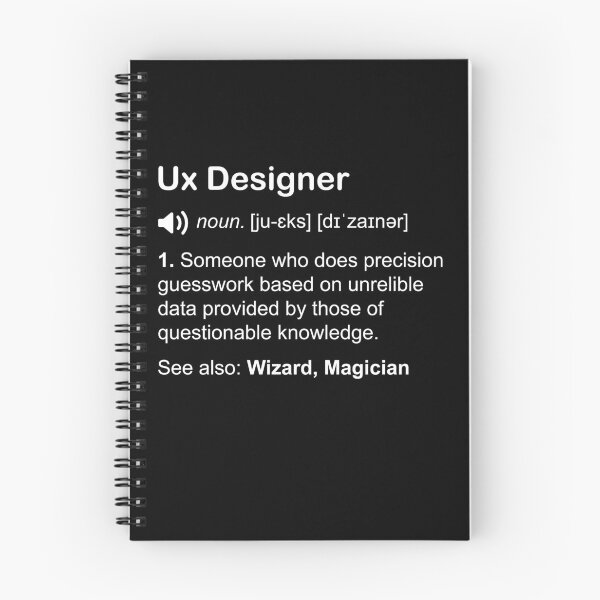 Item preview, Ux Designer Funny Dictionary Definition Noun Meaning designed and sold by adamshopp.