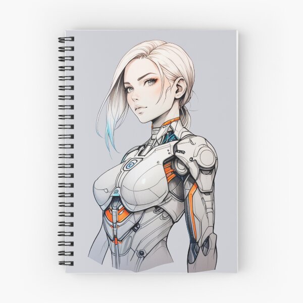 Item preview, Cyborg Girl designed and sold by ArtCraftLab.