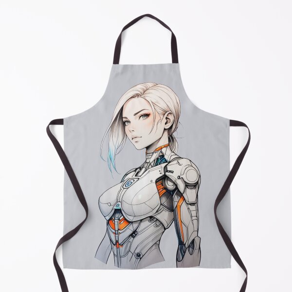 Item preview, Cyborg Girl designed and sold by ArtCraftLab.