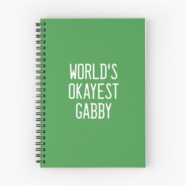 Item preview, World's Okayest Gabby designed and sold by TimespunThreads.