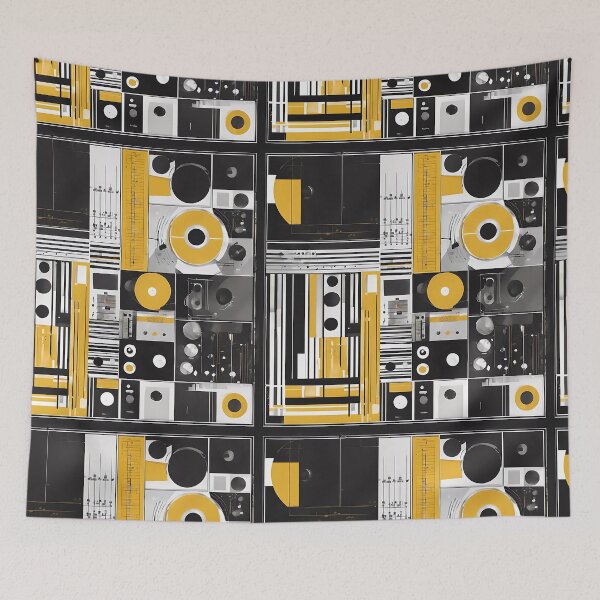 Item preview, Bauhaus Yellow Turntable  designed and sold by Zenvo.