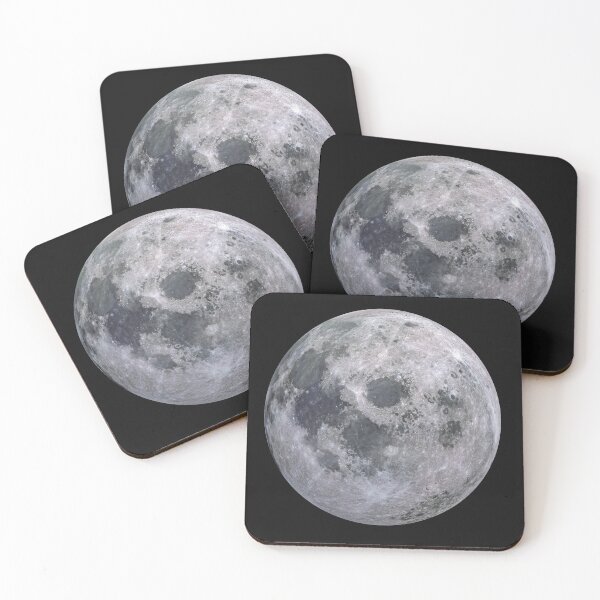 Item preview, The Moon in the black of night photograph designed and sold by Goldmedaldesign.