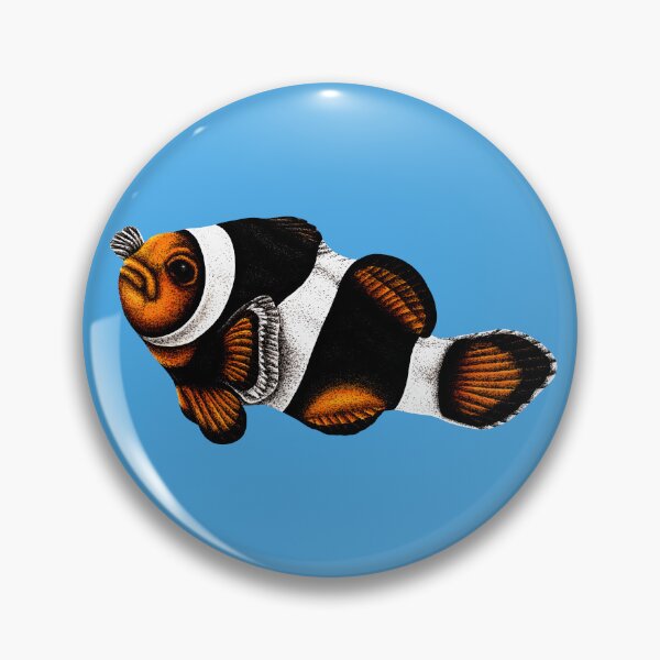Item preview, Black onyx clownfish designed and sold by LorenDowding.