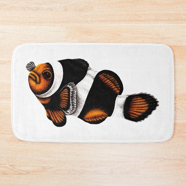 Item preview, Black onyx clownfish designed and sold by LorenDowding.