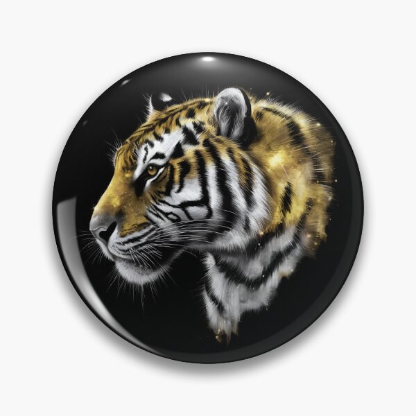 Item preview, Tiger head wild nature animal designed and sold by Newhyperion.