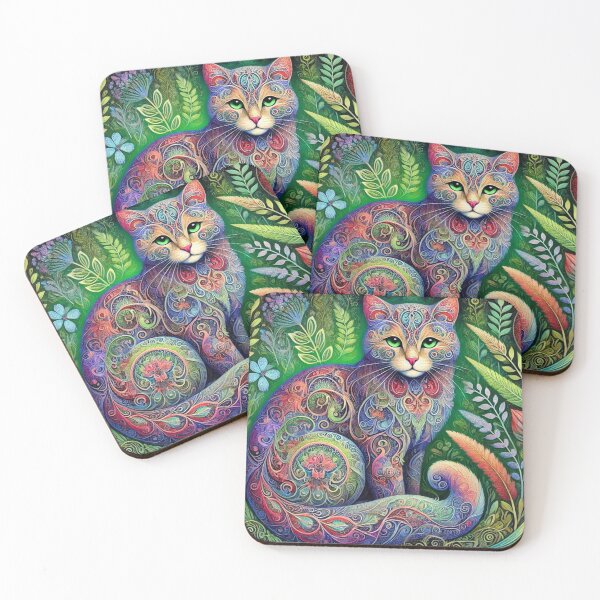 Item preview, Forest Cat designed and sold by FusiTink.