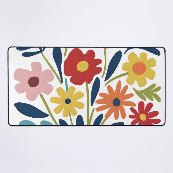 Item preview, Playful Floral Bouquet Illustration - Cheerful Flower Art designed and sold by PrintableByZaah.
