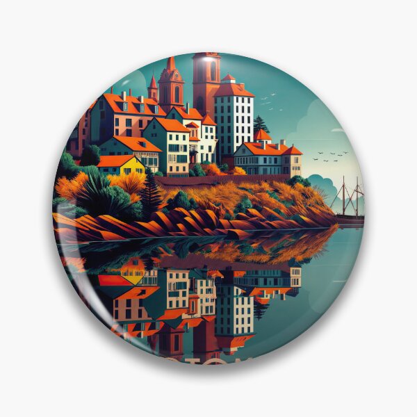 Item preview, City of Portomira designed and sold by ForeverPrintsOK.