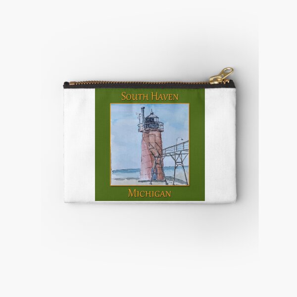 Artikelvorschau, Der niedliche Leuchtturm in South Haven, Michigan entworfen und verkauft von welshdesigns.