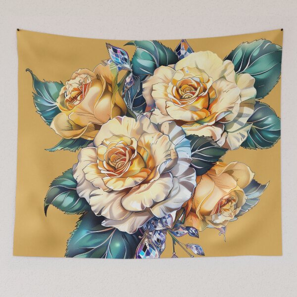 Item preview, Yellow Gemstone Roses designed and sold by wyntera.