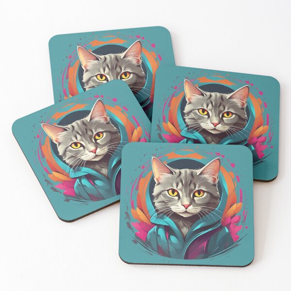 Item preview, Modern Feline Elegance designed and sold by Indoni.
